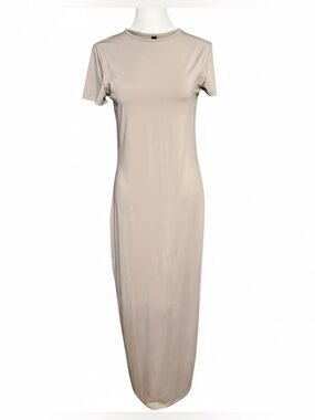 Divided Taupe Maxi T-Shirt Dress